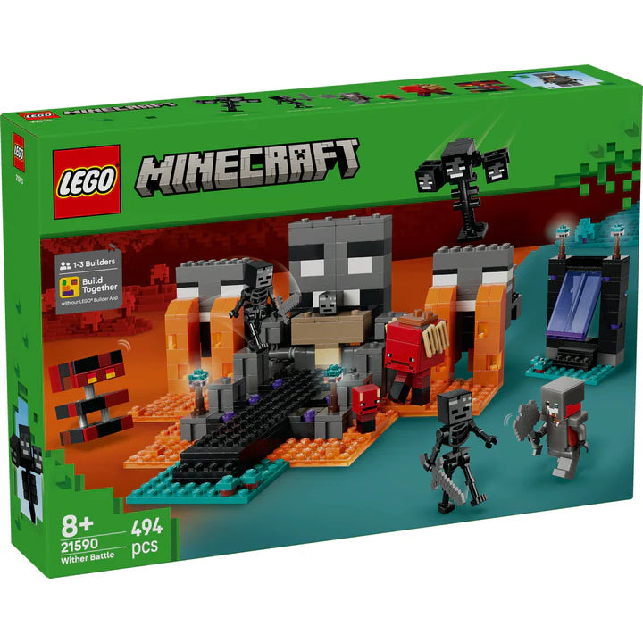 LEGO Minecraft Wither Battle