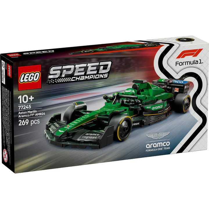 LEGO Speed Champions Aston Martin Aramco F1® AMR24 trkački automobil