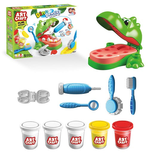 Plastelin set Dino