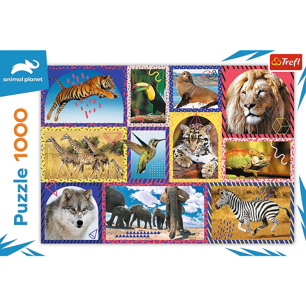 Puzzle Trefl 1000pcs Wild Nature