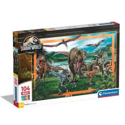 Puzzle Clementoni 104pcs Jurastic World
