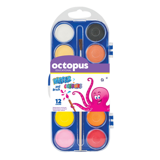 Vodene boje 1/12  Octopus
